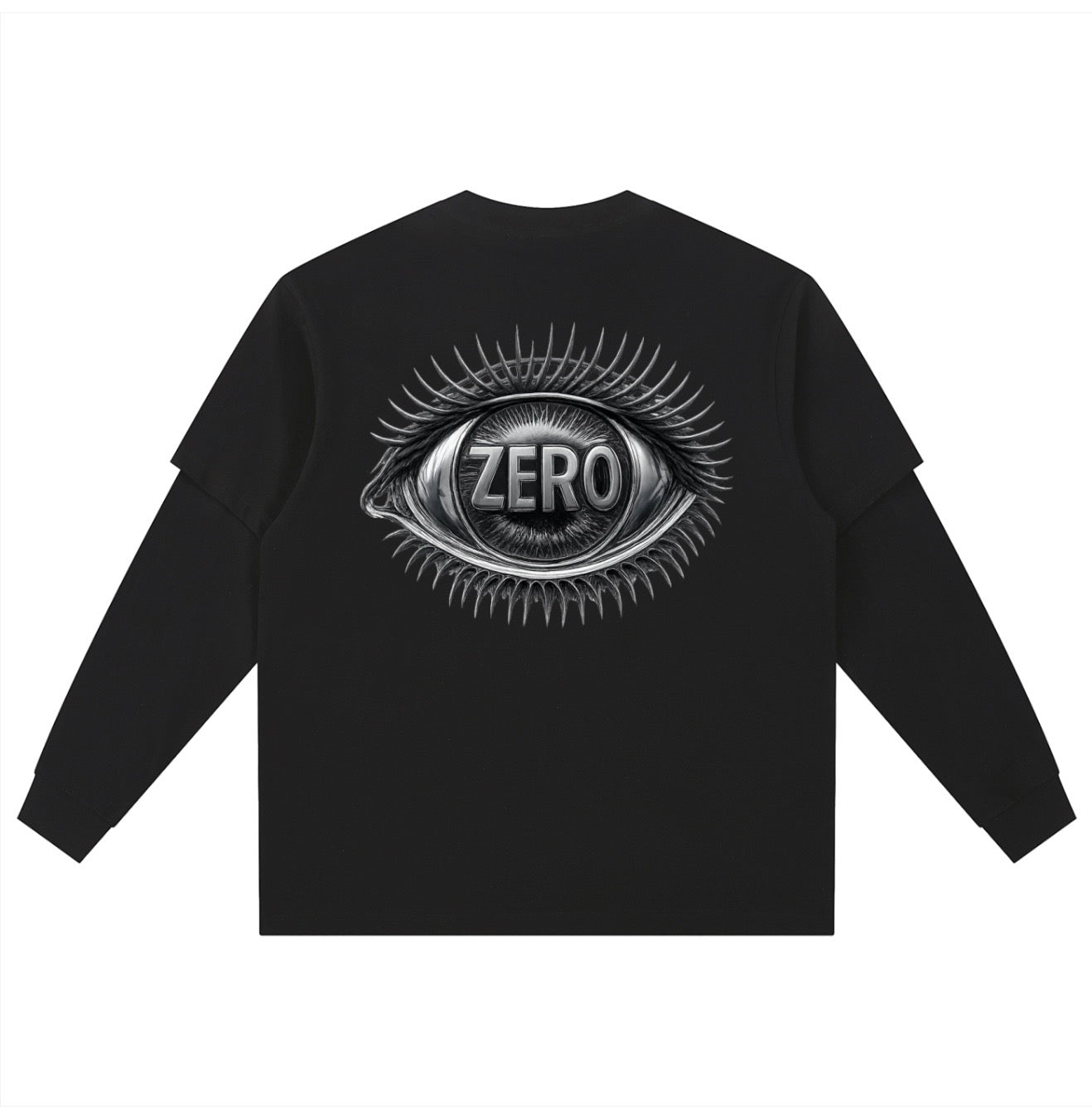 Eye Long Sleeve Oversized Tee